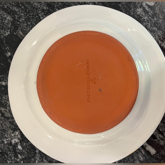Mackenzie-Childs RARE Hitchcock Fields dinner plate